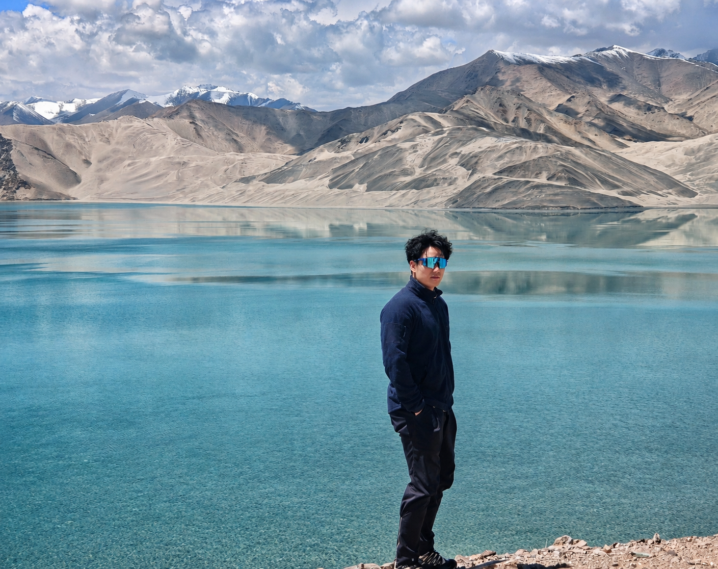 Baisha Lake in Pamir