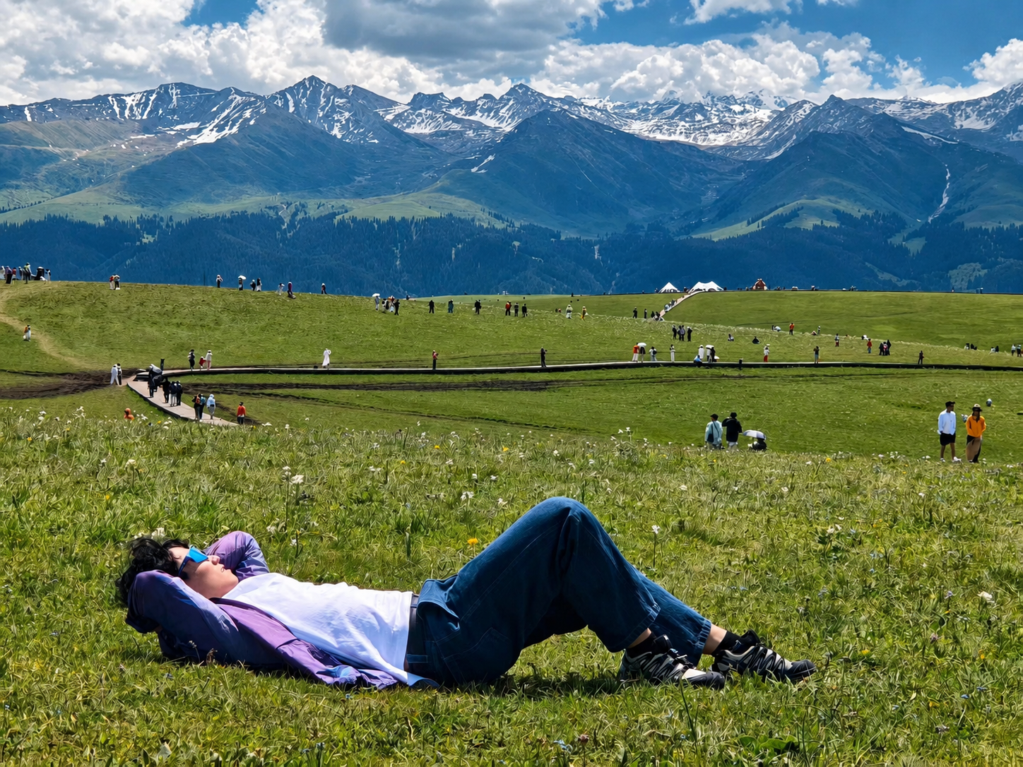 Kalajun Grassland in Ili